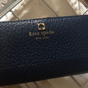 Kate spade wallet navy